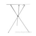60cm Metal Folding Round 3-Leg Table